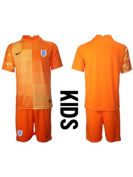 Billige England Keeper Bortedraktsett Barn VM 2022 Kortermet (+ Korte bukser)